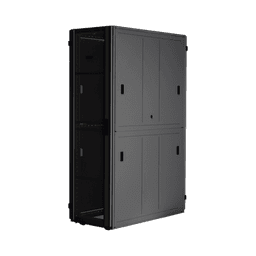 Gabinete FlexFusion™ XGL (Light) para Centros de Datos, 42 UR, 800 mm de Ancho, 1200 mm de Profundidad, Fabricado en Acero, Color Negro