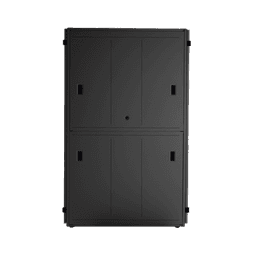 Gabinete FlexFusion™ XGL (Light) para Centros de Datos, 48 UR, 800 mm de Ancho, 1070 mm de Profundidad, Fabricado en Acero, Color Negro