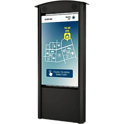 Kiosko Vertical de 55" Xtreme High Bright Outdoor Display / Full HD 1080p / IP66 Display + IP55 Cabinet / Acero Inoxidable y Aluminio / Resistente a Vientos 135 mph / Opción Parlantes 100W / Touch IR 10 Puntos Opcional