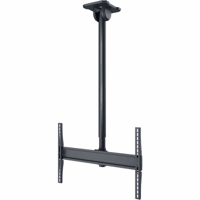 Soporte de Techo Universal Paramount PCM150 para Pantallas de 43" a 90"+ / Capacidad de Carga 150 lb (68 kg) / Ajuste Vertical 39.59" a 63.21" / Rotación 360° / Inclinación +20°/-5° / Montaje en Techos Planos 