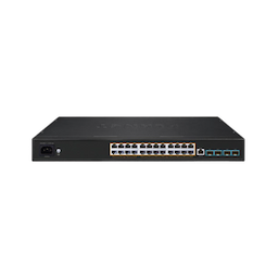 Switch AV Profesional para Integraciones Audiovisuales, , 8 Puertos PoE Gigabit 802.3bt, 16 Puertos PoE Gigabit 802.3at, 4 Puertos SFP 10 G, Hasta 450 W de Potencia