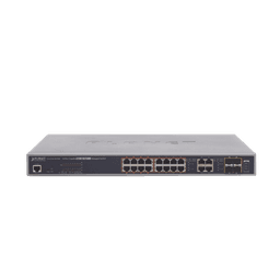 Switch administrable L2, 16 puertos 10/100/1000T Ultra PoE + 4 puertos Gigabit Combo TP/SFP