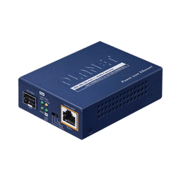 Convertidor de medios PoE++ 100/1000BASE-X SFP a 10/100/1000BASE-T 802.3bt (95 vatios)