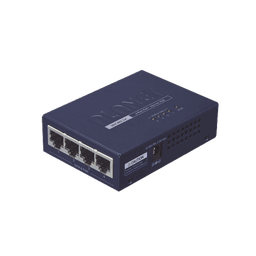 Inyector High PoE, de 4 Puertos Gigabit de Entrada, 4 Puertos PoE 802.3af/at Gigabit de Salida Para Cada Puerto, Hasta 30 W por interfaz