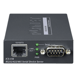 Convertidor de Medios de RS-232/ RS-422/ RS-485 a Fast Ethernet, Administración Web, SNMP y Telnet