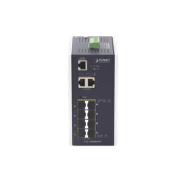 Switch Industrial Administrable L2+, 8 Puertos 1G SFP, 2 Puertos TP Gigabit, (-40 ~75 grados C) 