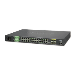 Switch Industrial Administrable 24 Puertos 1000Mbps con 4 Puertos SFP