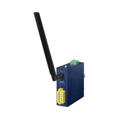 (LoRa)  Controlador de Nodo Industrial IP30 (Modbus RS232, RS485)