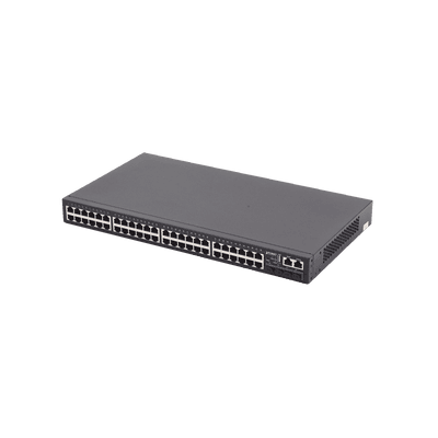 Switch Administrable Stackeable Capa 3, 48 Puertos 10/100/1000T, 4 Puertos 10G SFP+