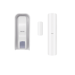 Sensor de Movimiento Tipo Cortina / 100 % Exterior / Alimentado por baterías / Doble tecnología MW & PIR / Compatible con AXPRO / Incluye DS-PDMC-EG2-WB