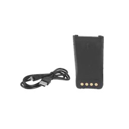 Batería con cargador USB integrado de Li-Ion 2000MAH  con clip para radio HYT PD782 para cargarla como celular