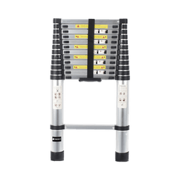 Escalera Telescópica de Aluminio de 3.8 Metros de Altura