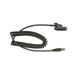 Cable resistente al fuego (UL-914), para auricular HDS-EMB con atenuación de ruido para radios Motorola XTS3000, ASTRO, HT-1000, MTX-8000/ 838/ 9000, GP-9000, XTS-5000, GP-1200.