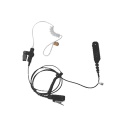 Micrófono de Solapa con Audífono Discreto para Motorola HT-750 / 1250 / 1550 / PRO-5150 / 5550 / 7150/ 9150/ MTX850LS / PTX700