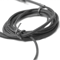 Micrófono Audífono de Solapa Estilo Gancho / CABLE FIBRA TRENZADA KEVLAR ULTRA RESISTENTE Para KENWOOD Serie G/3230/2102G/2202L/2212L/2170/2360/2302/2312/2000/2402/NX220/NX240/TKD240