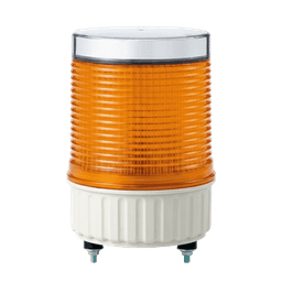 Luz LED destellante IP65, recargable solar en color Ámbar