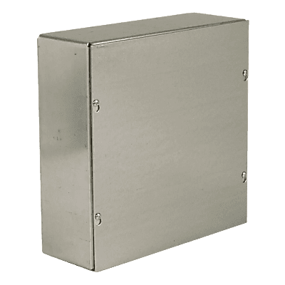 Caja Extra Grande 6" x 6" x 4"/ Profundidad 4"/ Sin Orificios.