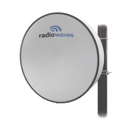 Antena direccional, Dimensiones (3 ft), 4.9 - 6 GHz, 2 conectores N-hembra, Ganancia de 32dBi, Radomo y montaje incluido.