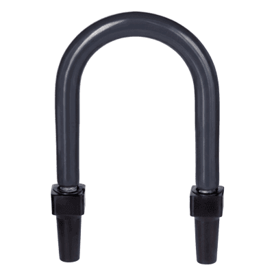 Abrazadera U de Pata Larga con Recubrimiento de PVC para Tubo de 1 1/4" (32 mm).