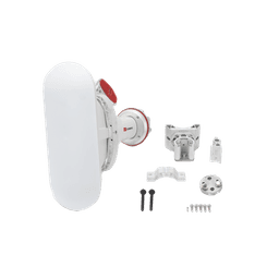 Antena asimétrica de 90° (90°H 25°V) 16 dBi tipo cuerno 5180-6000 MHz altamente eficiente, sin cables, sin perdidas, sin lóbulos listas para TwistPort, Montaje mejorado