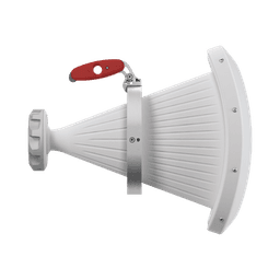Antena Sectorial Asimétrica de 90° 4900 - 7125 MHz, 15 dBi con soporte mejorado, listas para TwisPort sin pérdida