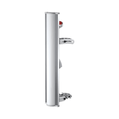 Antena sectorial de 100 grados, 20 dBi, 5150-5850 MHz , desempeño Carrier Class, integra BackShield para evitar lóbulos laterales