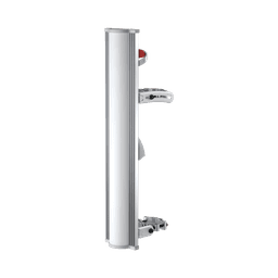 Antena sectorial de 100 grados, 20 dBi, 5150-5850 MHz , desempeño Carrier Class, integra BackShield para evitar lóbulos laterales