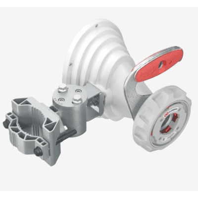 Antena Horn Asimétrica 5 GHz / 17 dBi de Ganancia / Patrón Asimétrico 45° / TwistPort™ Waveguide / IP55 / Montaje UBR / Para Plataformas Inalámbricas Compatibles