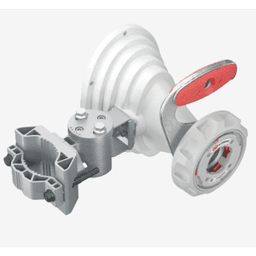 Antena Horn Asimétrica 5 GHz / 17 dBi de Ganancia / Patrón Asimétrico 45° / TwistPort™ Waveguide / IP55 / Montaje UBR / Para Plataformas Inalámbricas Compatibles