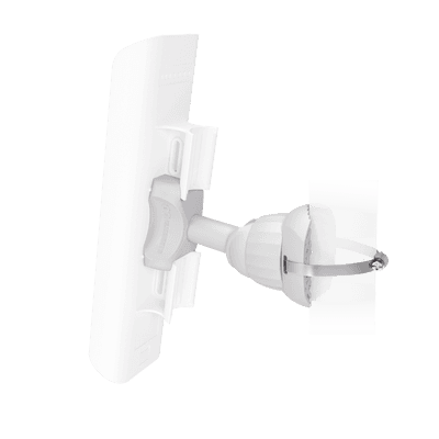 Montaje de pared o mástil con ajuste preciso de 3 ejes para NanoStation M2, M3, 365 y M5 de Ubiquiti