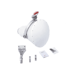 Antena direccional UltraHorn™ 5180-6775 GHz MHz, 24 dBi, ultra rechazo al ruido, conexión a radio sin pérdida y transmisión altamente direccional sin lóbulos laterales