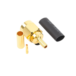 Conector SMA Macho Inverso de Anillo Plegable para Instalar en Cables RG-174/U y RG-316/U.