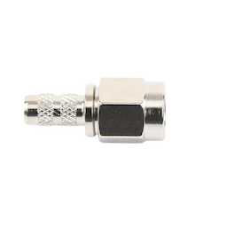 Conector SMA Macho de anillo plegable para cable RG-58/U, Niquel / Oro / Teflón.