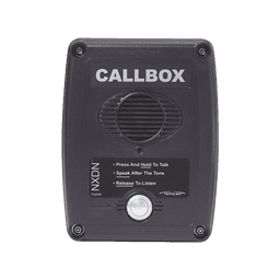 Callbox Digital NXDN, Intercomunicador Inalámbrico Vía Radio VHF 150-165MHZ, Serie XD en Color Negro