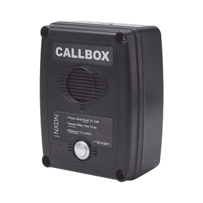 Callbox Digital NXDN, Intercomunicador Inalámbrico Vía Radio VHF 150-165MHZ, Serie XD en Color Negro