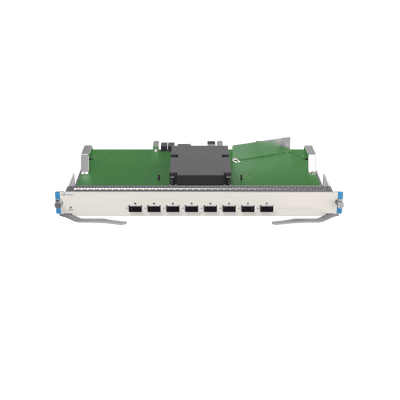 TARJETA DE 8 PUERTOS 40G/100G ETHERNET FIBER PORTS (QSFP28) PARA CHASIS RG-CS88-08 