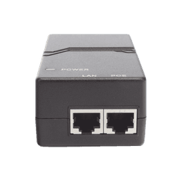 Inyector PoE estándar 802.3af Gigabit (50 V - 0.3 A - 15 W)