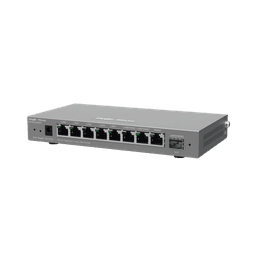 Router Balanceador con Función SD-WAN, 8 puertos gigabit y 1 puerto SFP, soporta 4x WAN configurables, hasta 200 clientes.