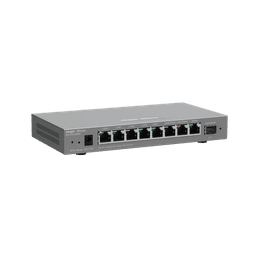 Router Balanceador con Función SD-WAN, 8 puertos gigabit y 1 puerto SFP, soporta 4x WAN configurables, hasta 200 clientes.