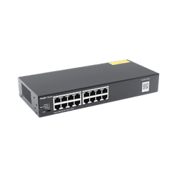 Switch no administrable, Visible en la Topología en la Nube, con 16 puertos Gigabit