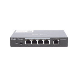 Switch Administrable PoE con 5 puertos Gigabit, 4 PoE 802.3af/at, gestión gratuita desde la nube, 54w