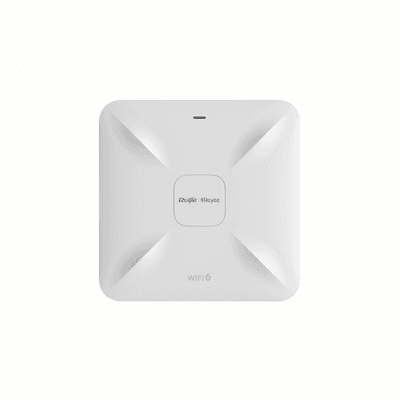 Punto de Acceso Wi-Fi 6 para Interior, se Instala en Techo o Pared, hasta 512 Usuarios y 3.2 Gbps, Doble Banda 802.11ax MU-MIMO 4x4