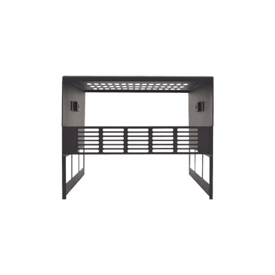 Gabinete para radios serie PR5000, DGM 5000, 5500, 8000, 8500, DM4000 y fuente SEC-1212, SEC-1223