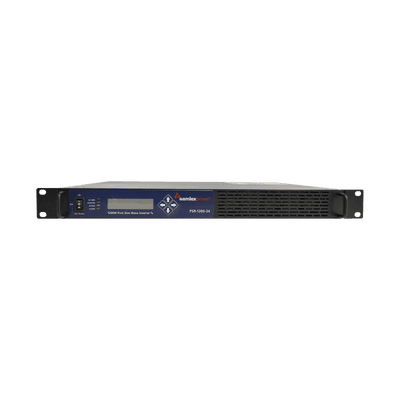 Inversor de corriente Onda Pura Montaje en rack 1U 1200W, 24 Vcc- 120 VCA, 50/60 Hz