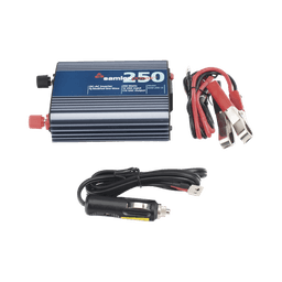 Inversor de Corriente (CD-CA) Potencia Nominal 250 W, Ent:12Vcc, Sal: 115Vca 60 Hz