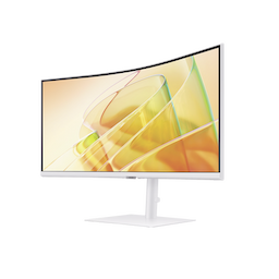 Monitor Curvo 34" Color Blanco / Aspecto 21:9 / Resolucion 3440 x 1440 / Frecuencia 100Hz / Entradas de Video HDMI / DisplayPort / Compatible VESA 100x100 / bocinas integradas