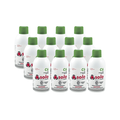 Paquete De 12 Latas De Gas Genuino De Monóxido De Carbono CO De Uso Manual o Dispensadores SOLO-330/SOLO-332