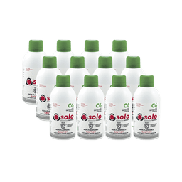 Paquete De 12 Latas De Gas Genuino De Monóxido De Carbono CO De Uso Manual o Dispensadores SOLO-330/SOLO-332