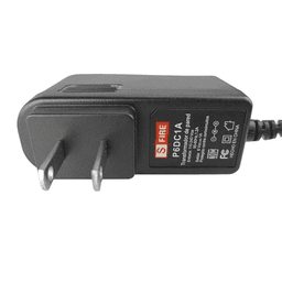 6 Vcc / 1 A / Adaptador de pared / Voltaje de Entrada de 100-240 Vca / Para Usos Múltiples/  Video Vigilancia, Acceso, Asistencia, Alarmas, Etc.