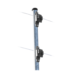 Aislador de Paso reforzado para cercos eléctricos, resistente al clima extremoso